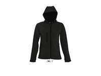 Softshell Sol's model Replay women lange rits met kap